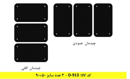 رادیاتور چند تکه برقی شیشه ای تاپ سان چیدمان 1 کد D913 - شرکت یونیک