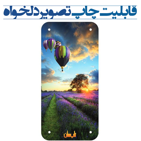 رادیاتور برقی شیشه ای تاپ سان 60*130 کد D912 ساده